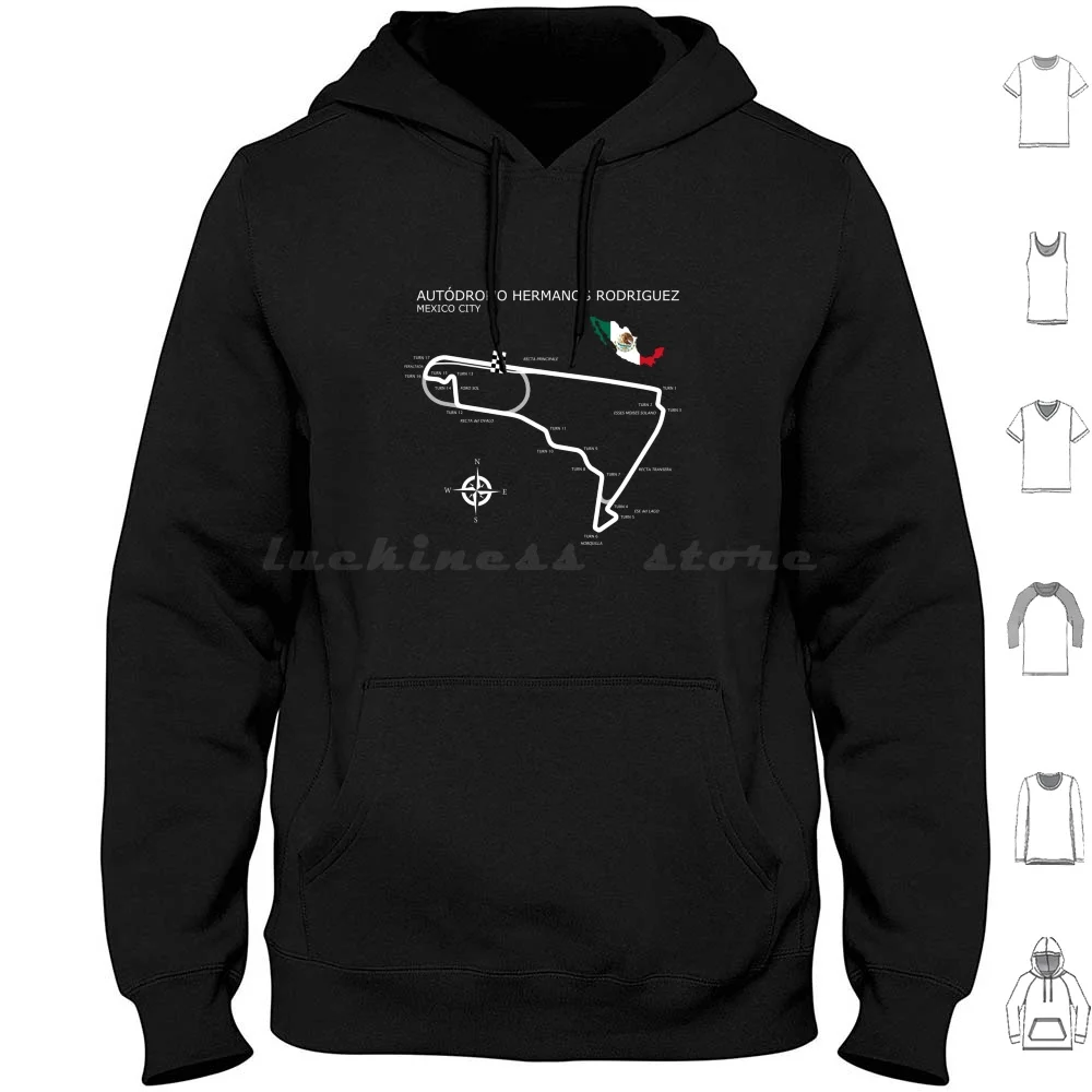 

Autodromo Hermanos Rodriguez Hoodies Long Sleeve Autodromo Hermanos Rodriguez Grand Prix Grand Prix Circuit Bahrain