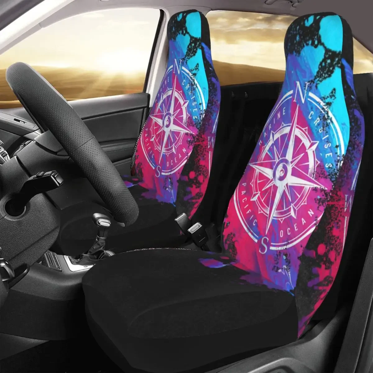 Чехол на автомобильное сиденье Pacific Ocean Navigato с индивидуальной печатью