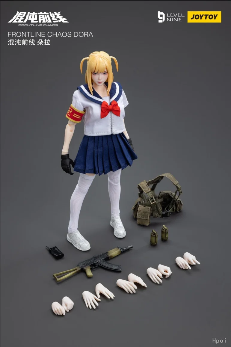 Фото Горячая распродажа: Оригинальная коллекционная фигурка JOYTOY 1/12 FRONTLINE CHAOS DORA №5