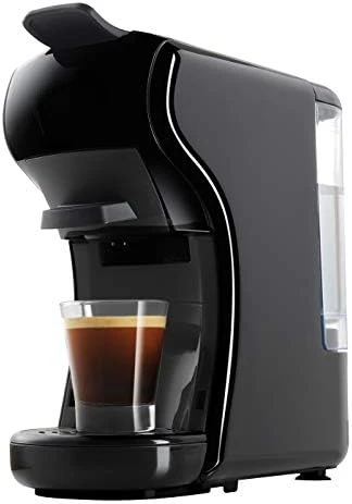 

Multi Capsule Compatible Coffee Maker- and Grounds, 7 liters, Black