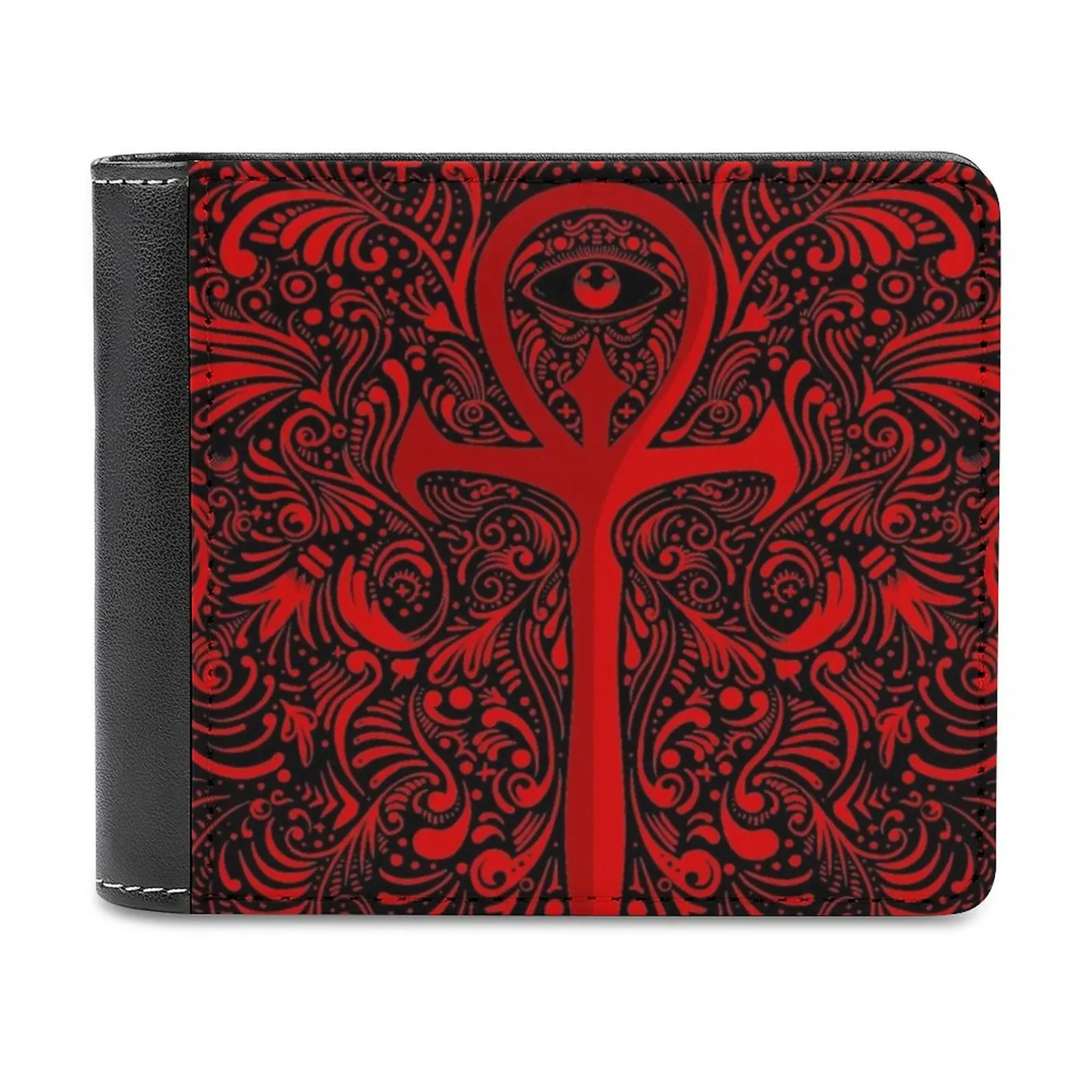 

The Masquerade New Men Wallets Pu Leather Men Purse High Quality Male Wallet Ankh Vampire Rpg Vampire The Masquerade Vampire