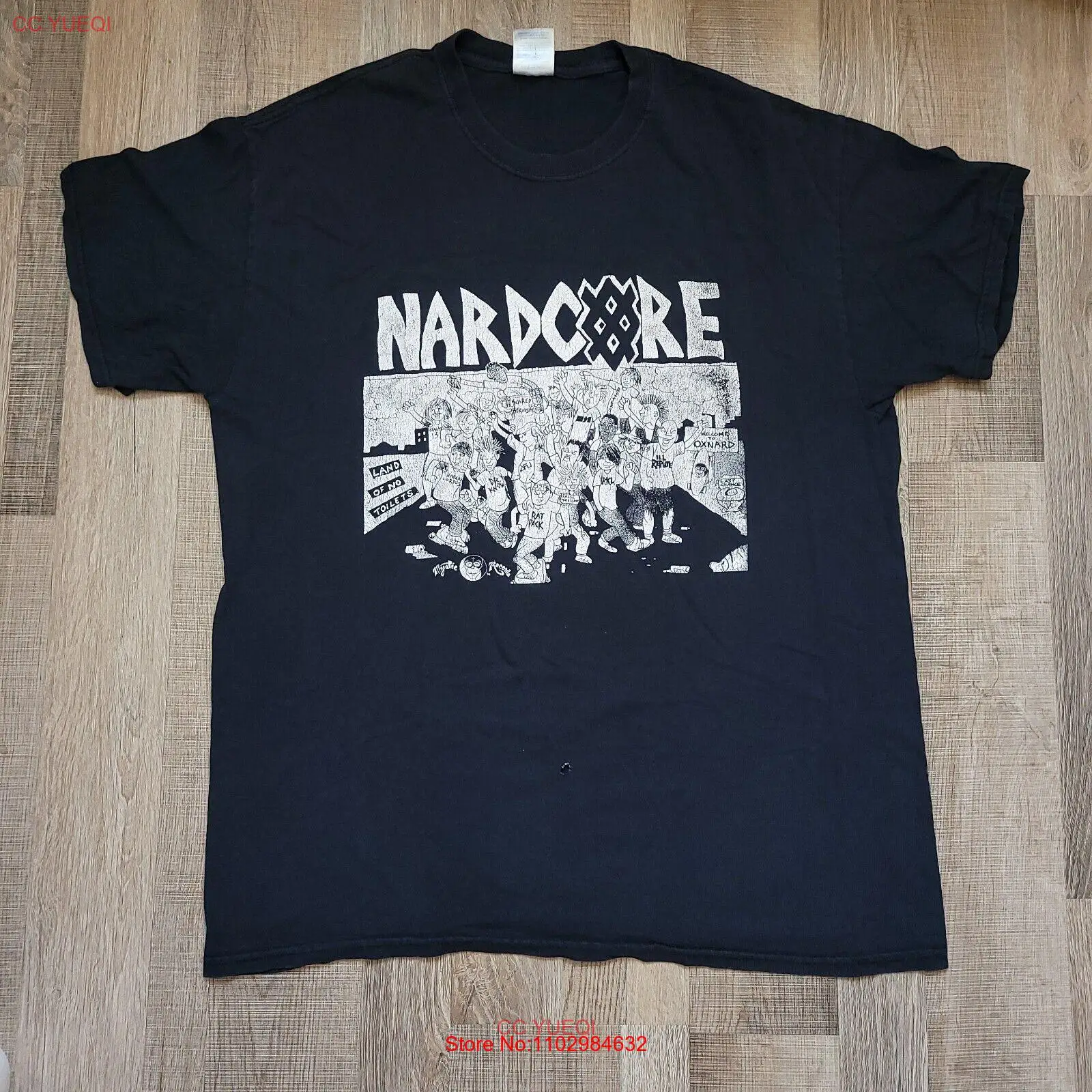 Мужская футболка Nardcore в стиле панк-рок