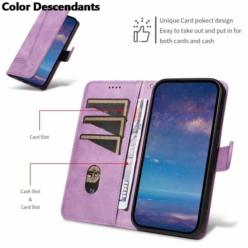 Кожаный флип-чехол с фантастической картой для OPPO Realme GT Neo 6 6T GT6 5G C61 C63 RealmeC61 2024 Neo6