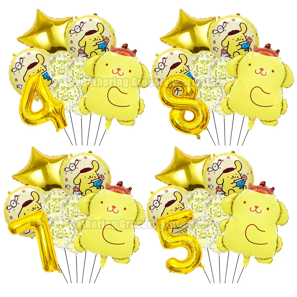 Надувной гелиевый шар Sanrio Purin