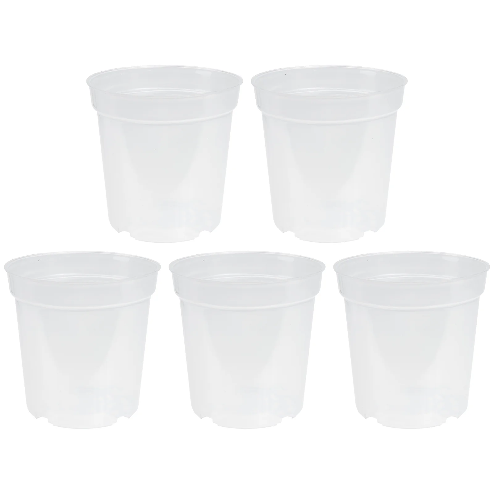 

5pcs Orchid Pots Plastic Orchid Planter Strawberry Planting Pots Simple Planter