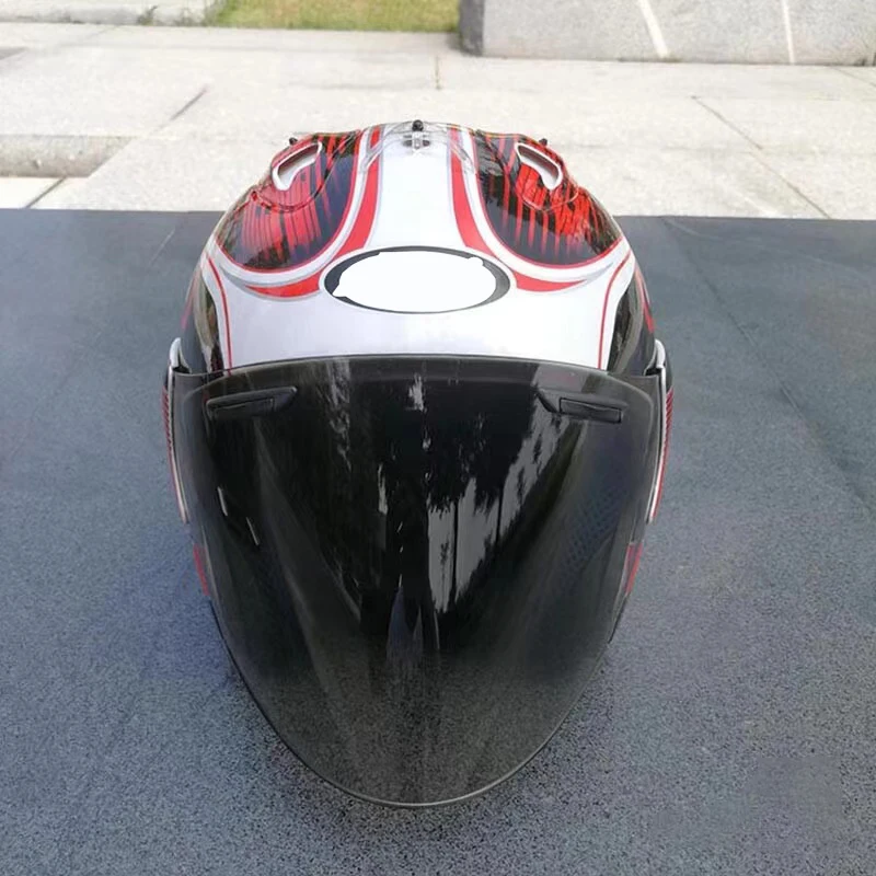 New Open Face Half Helmet SZ-Ram3 Peder Red Motorcycle Helmet Riding Motocross Racing Motobike Helmet enlarge