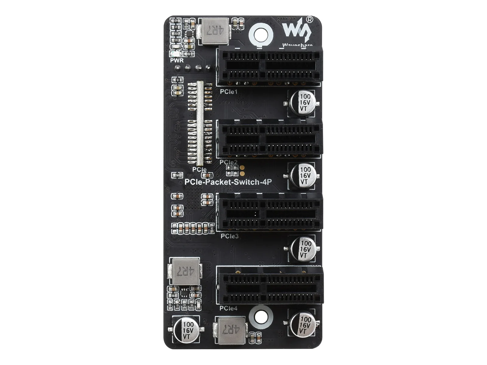 Расширенный 4-канальный расширитель PCIe Gen 2 × 1 стабильная производительность без