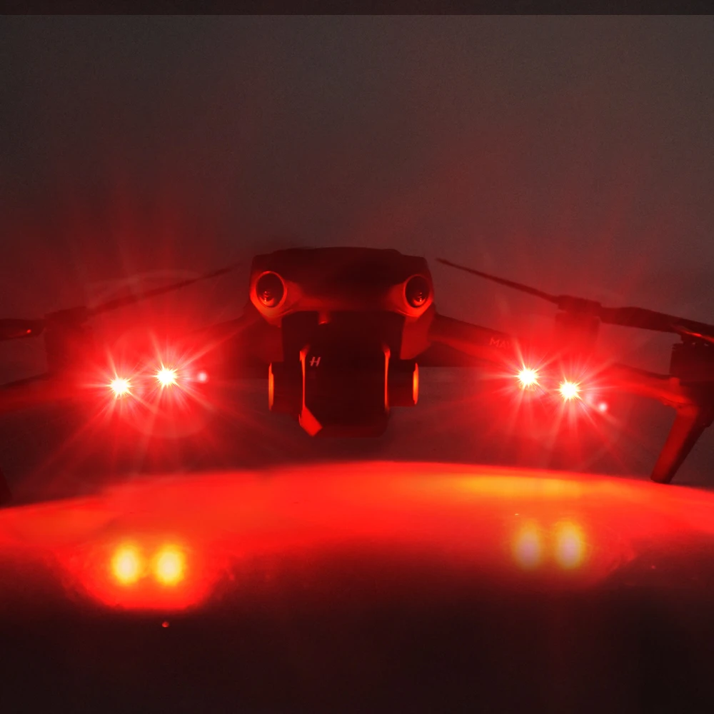 

Подсветка для дрона, совместимая с DJI Mavic 3 и т. д., регулируемый свет 6 цветов для видимого, высококачественный налобный мини-фонарь для дрона