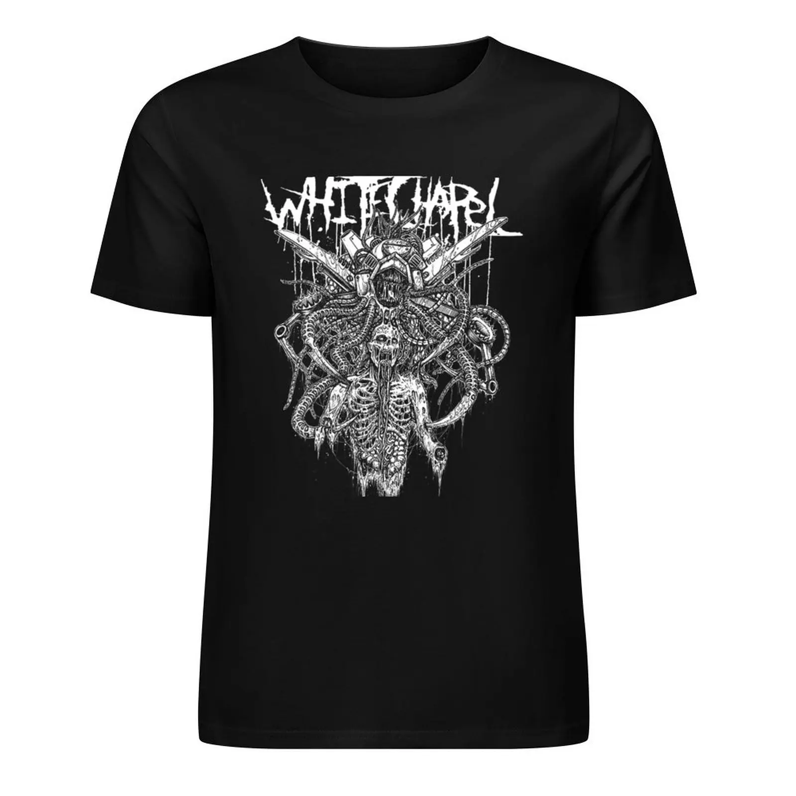 Футболка Whitechapel-DBFC дизайнерские рубашки черные заготовки футболки для мужчин