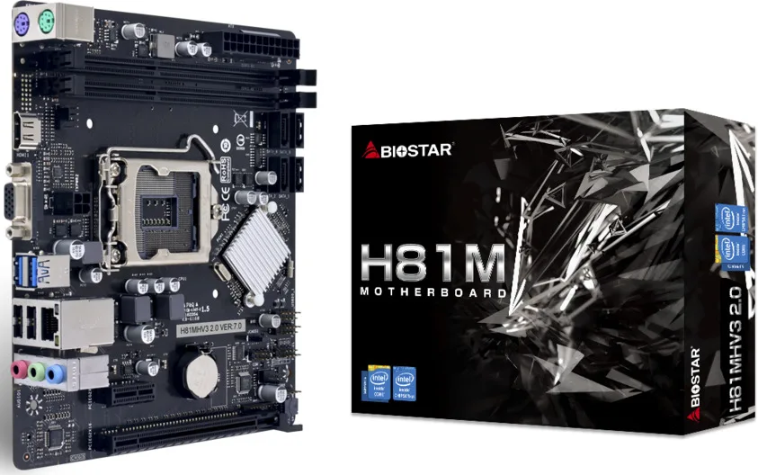 Материнская плата Biostar H81MHV3 2.0 (H81MHV3 2.0) | Материнские платы