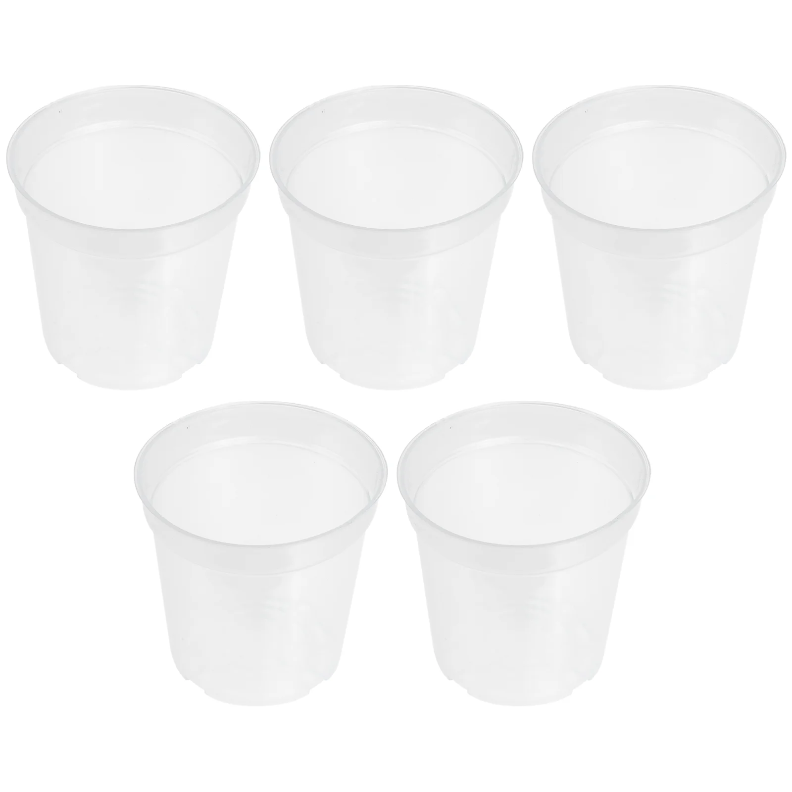 

5 Pcs Pot Plastic Containers Gardening Cups Pots Potted Planting Nursery Outdoor