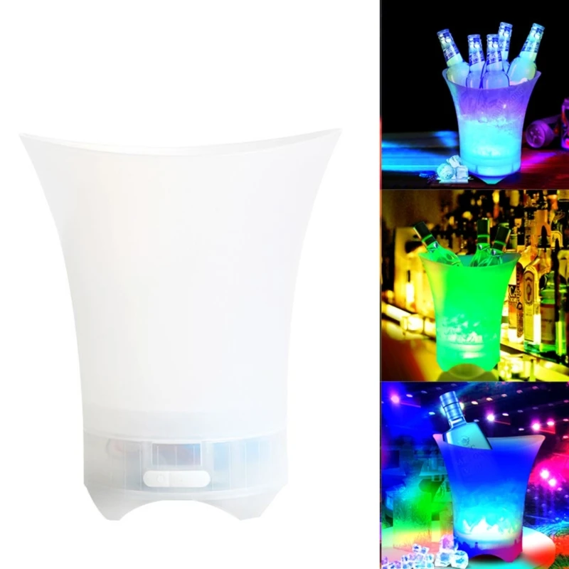 

Vibrant LED Ice Bucket with Sound System for Festivals and Concerts