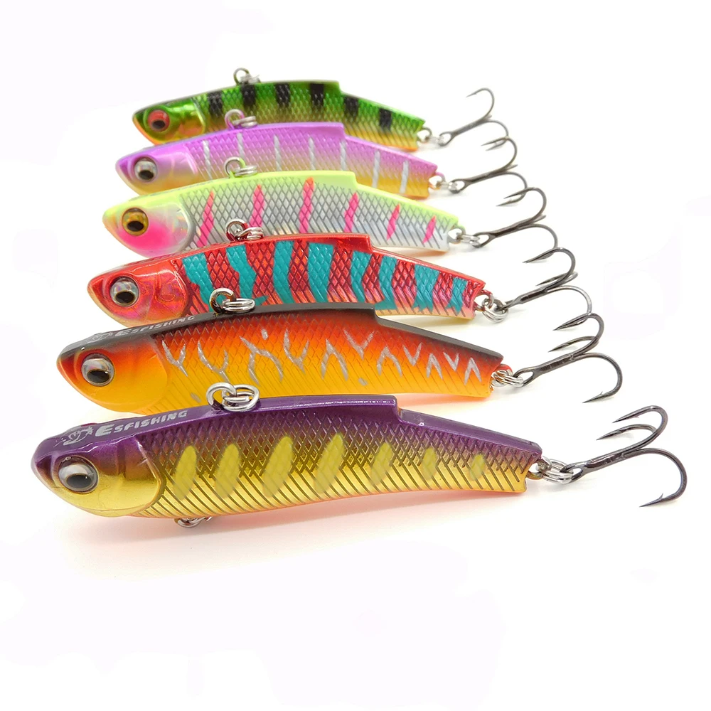 Фото ESFISHING качественная жесткая приманка DEFO VIB 70mm15g Щука зимняя ледяная Рыболовная Приманка снасти погружные Icsa Искусственные воблеры Бесплатна... №3