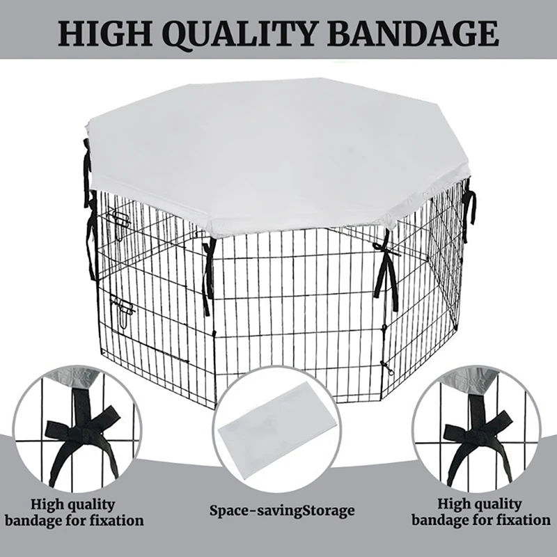 Манеж для собак верхняя крышка из ткани Оксфорд универсальная подходит улицы 24