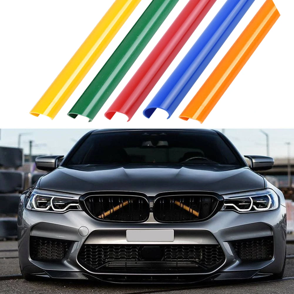 

2Pcs Car Front Grille Trim Strips For BMW F30 F31 F32 F34 F35 F36 G20 G21 G28 G29 F20 F21 F22 F23 F24 F44 F40 Sport Styling Deco