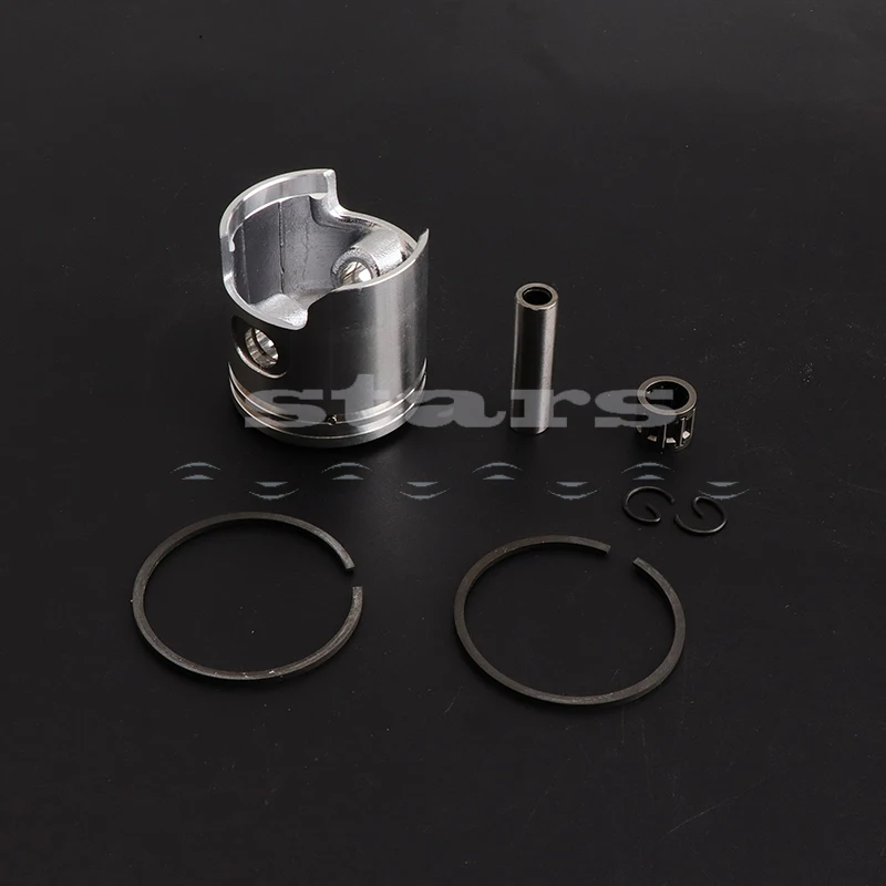 

46.5mm Piston For 80cc / 66cc Windowed Piston upgraded Motorized Bike Motorized Bicycle Only For 80/66cc Engine Kits Low Hole