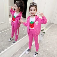 girls suit coatpants cotton 2pcssets%c2%a02022 cardigan spring autumn thicken high quality sports sets kid baby children clothing