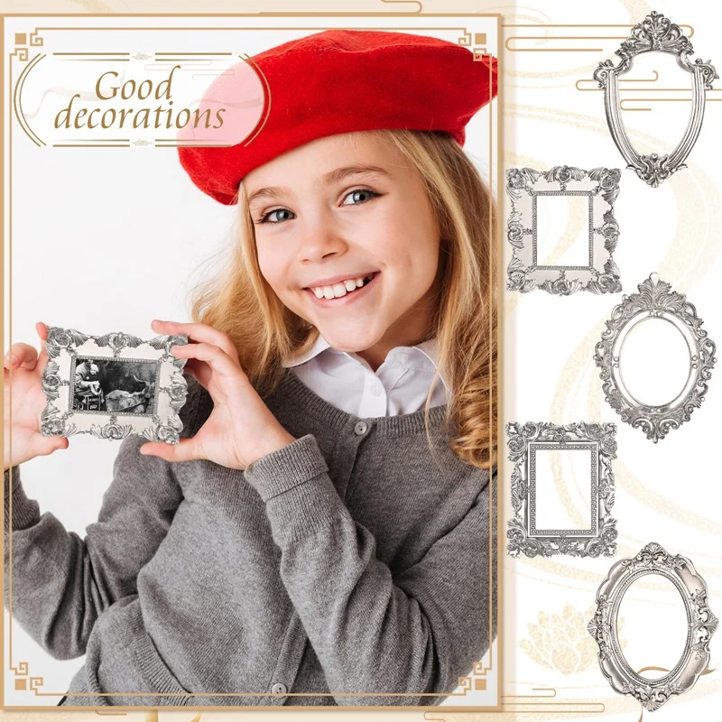 Акция! 5 шт. винтажная фоторамка для украшений |