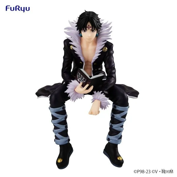 【In Stock】LCFUN Original Furyu Figure Chrollo Lucilfer HUNTER×HUNTER Noodle Stopper 15cm PVC Action Anime Model Colletion Toys