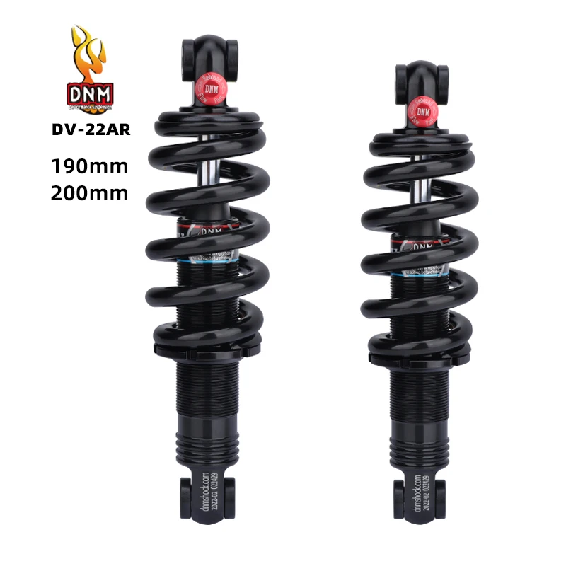 

DNM DV-22AR Bicycle Shock Absorber 190/200mm Damping Adjustment 750LBS Hydraulic Spring Mountain Bike MTB Rear Shock