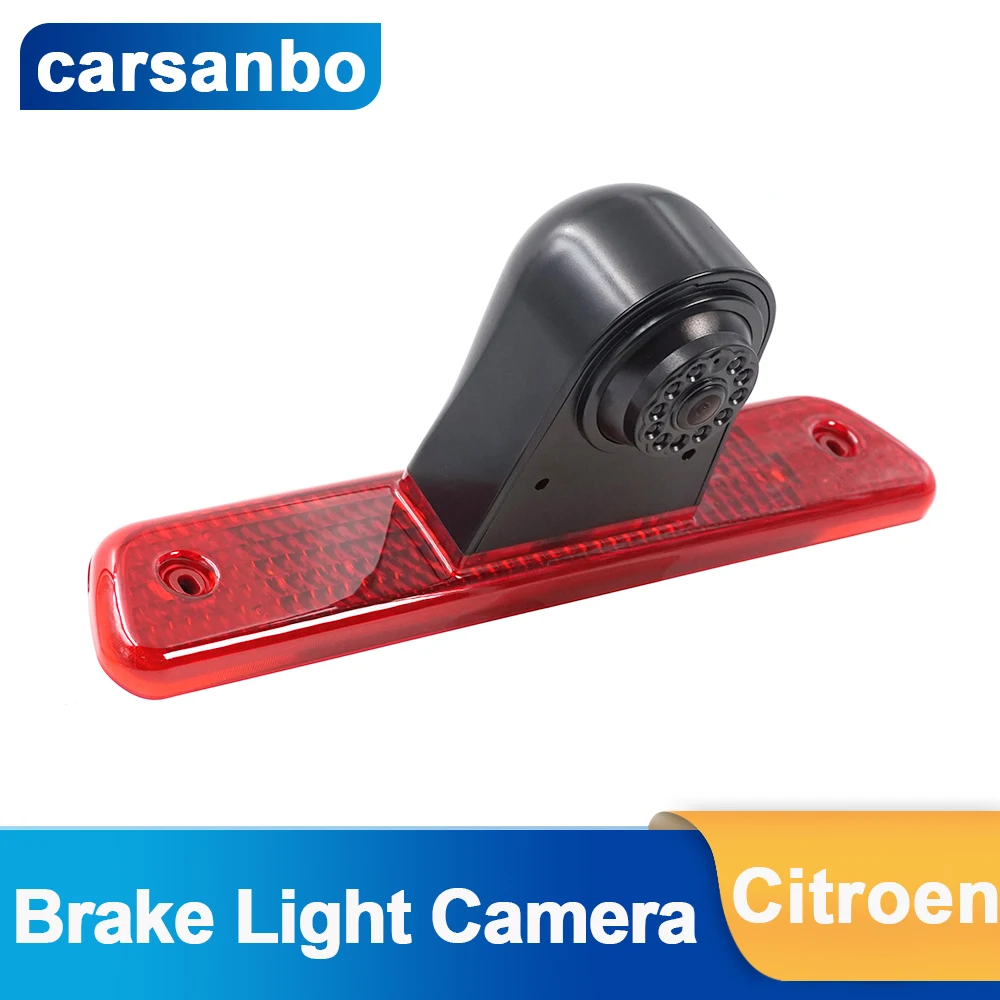

Carsanbo Car Rear View Brake Light Camera For Jumpy/Peugeot Expert/ Toyota Proace 2007-2016 with 7inch Rearview Mirror Optional