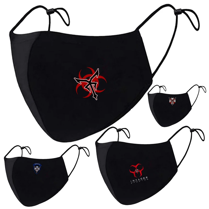 

Four Seasons Unisex Plus Size Fashion cloth Masks Face mask Umbrella Corporation Printing Filter series reusable Anti-dust masks