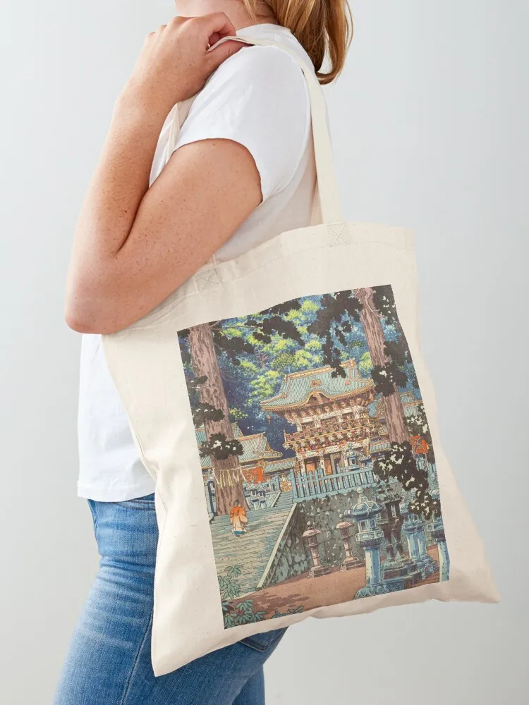 Фото Tsuchiya Koitsu - Yomei Gate, Nikko Tote Bag, роскошная женская сумка-шоппер, большие сумки для женщин №1