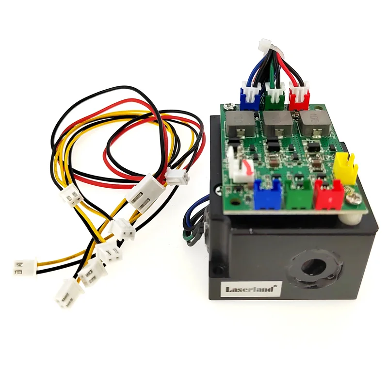 Дешево 3 Вт белый свет лазерный диод модуль головсветильник световой эффект RGB сочетание W3000-B TTL