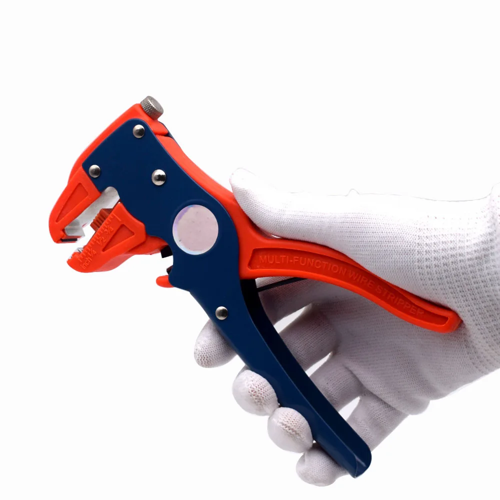 

23-10AWG 0.25-6.0mm Multi Functional Stripping Pliers Automatic Cutter Cable Scissors Wire Stripper Tool Multitool Precision