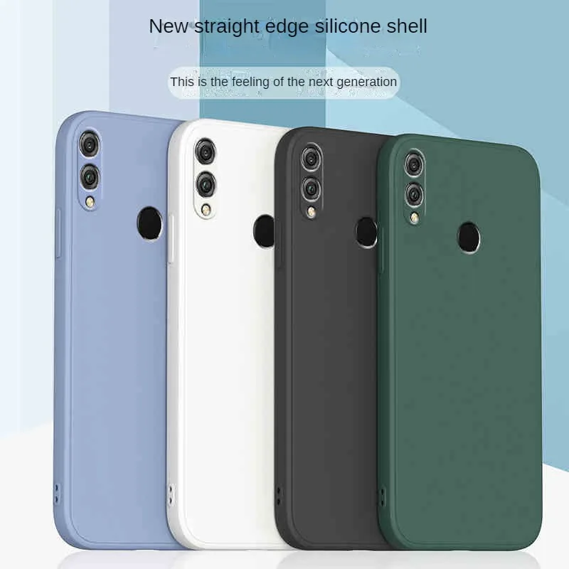 

Подходит для Huawei enjoy 9plus мобильный телефон case fpr 9plus/10plus, Классический прямой однотонный чехол с зеркальной защитой