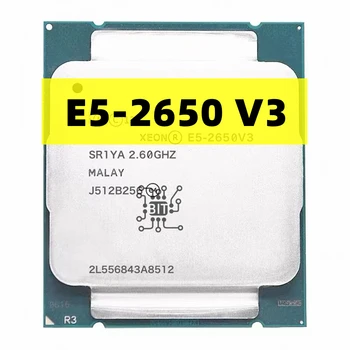 Used Xeon E5 2650 V3 Processor SR1YA 2.3Ghz 10 Core 105W Socket LGA 2011-3 CPU E5 2650V3 CPU Free Shipping 1