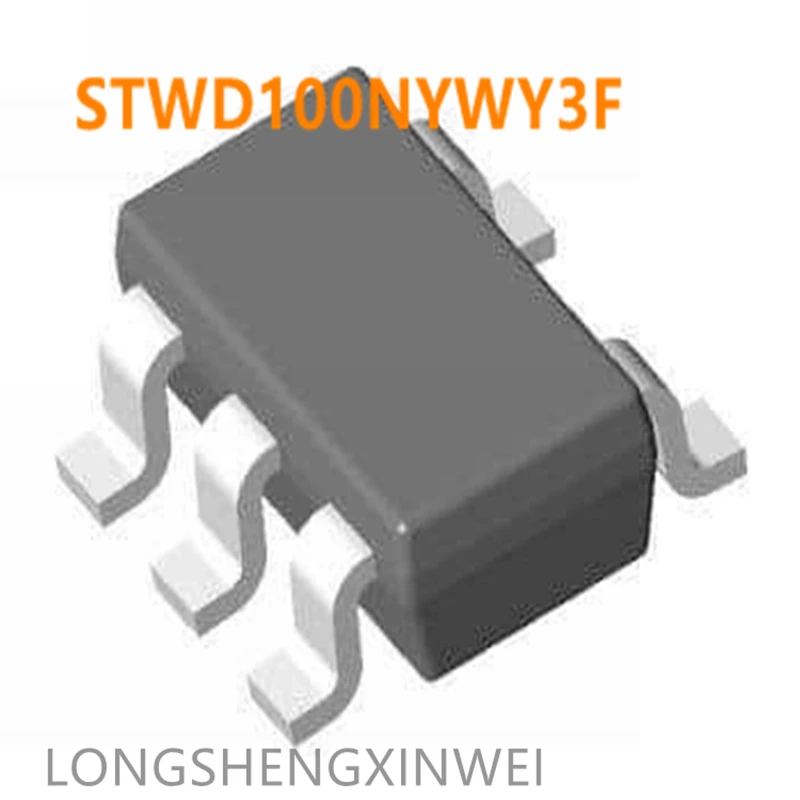 

5PCS STWD100NYWY3F Screen Printed WNY Monitor Power Management Chip Integrated Circuit IC SOT23-5