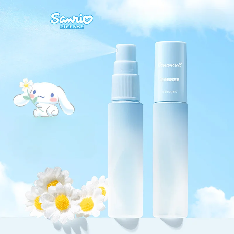 

3Pcs 20ml Sanrio Cinnamoroll Aroma Spray Portable Travel Size Small Bottle Clothes Deodorizing Fragrance Natural Fragrance
