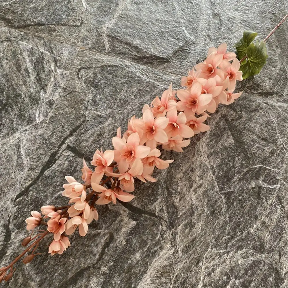 1 ветка красивый яркий внешний вид прочный Искусственный длинный стержень Delphinium