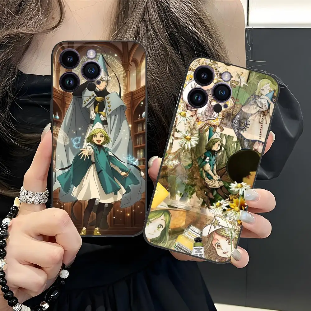 Фото Чехол для телефона Witch Hat Atelier Coco для iPhone 17 16 15 14 13 12 11 X XR XS 8 7 Air Pro Max Plus Mini, мягкий противоударный чехол из ТПУ №2