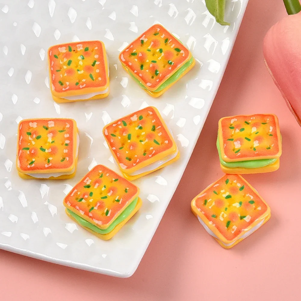 10 шт. блестящие печенье в виде лука серия смоляные кабошоны с плоской спинкой для