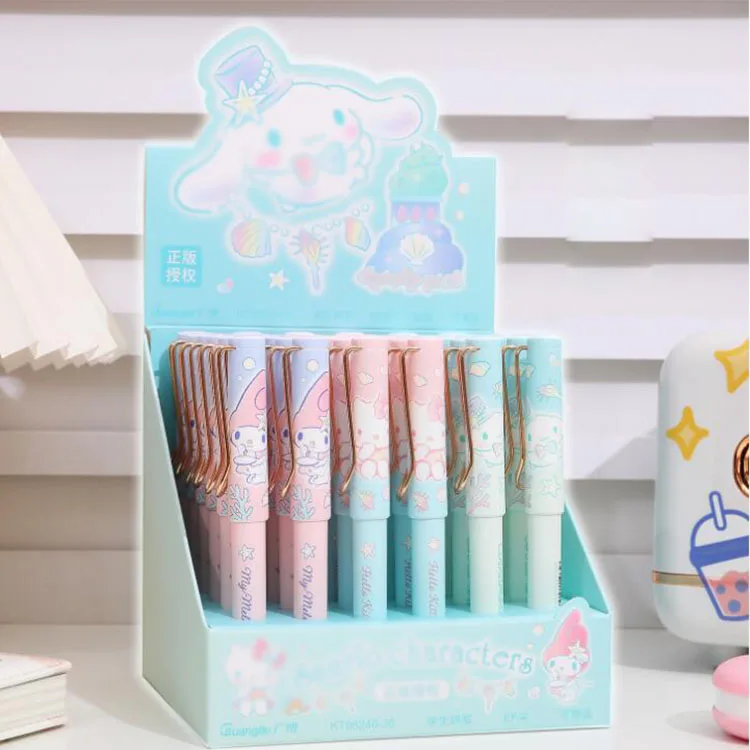 

24 pcs/lot Lovely Cat Dog Fountain Pen Cute Replaceable EF Nib Signature Pens School Office Writing Supplies