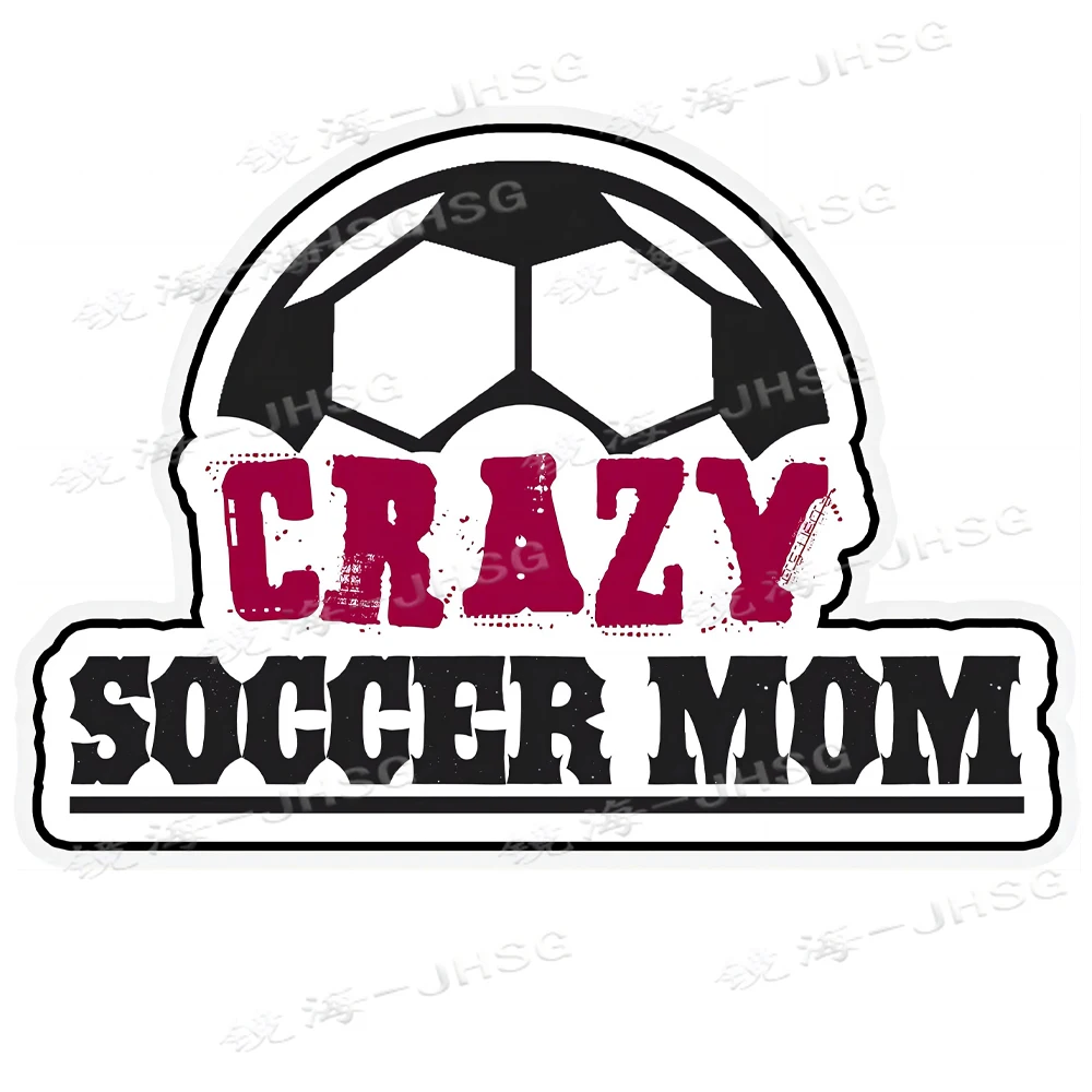 

Football Mom - Vinyl Waterproof Sticker - Car Laptop Wall Window Bumper Sticker - Scratch Sticker