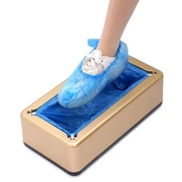 automatic disposable shoe cover waterproof overshoes dispenser portable hand free machine for home office supermarket factory