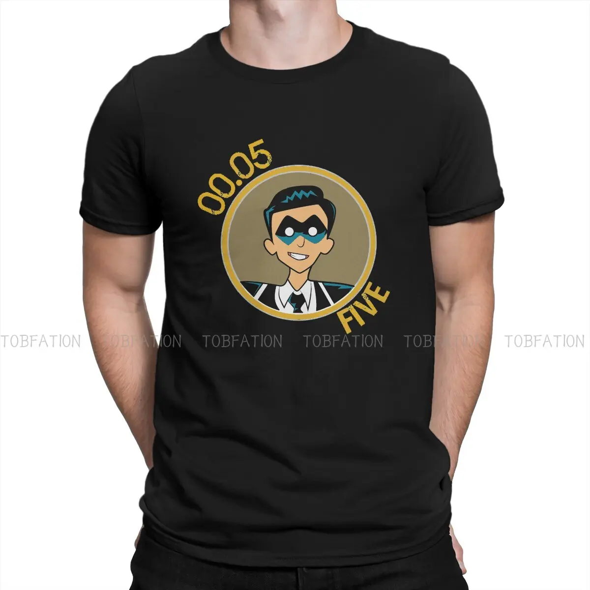 FIVE CARTOON  Style TShirt The Umbrella Academy Reginald Hargreeves Luther Top Quality Creative Graphic  T Shirt Stuff Hot Sale