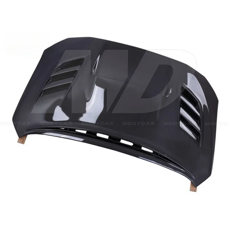 Фото Карбоновый капот в стиле V для Subaru Impreza 11 VAB STI WRX 2015-2021 №4
