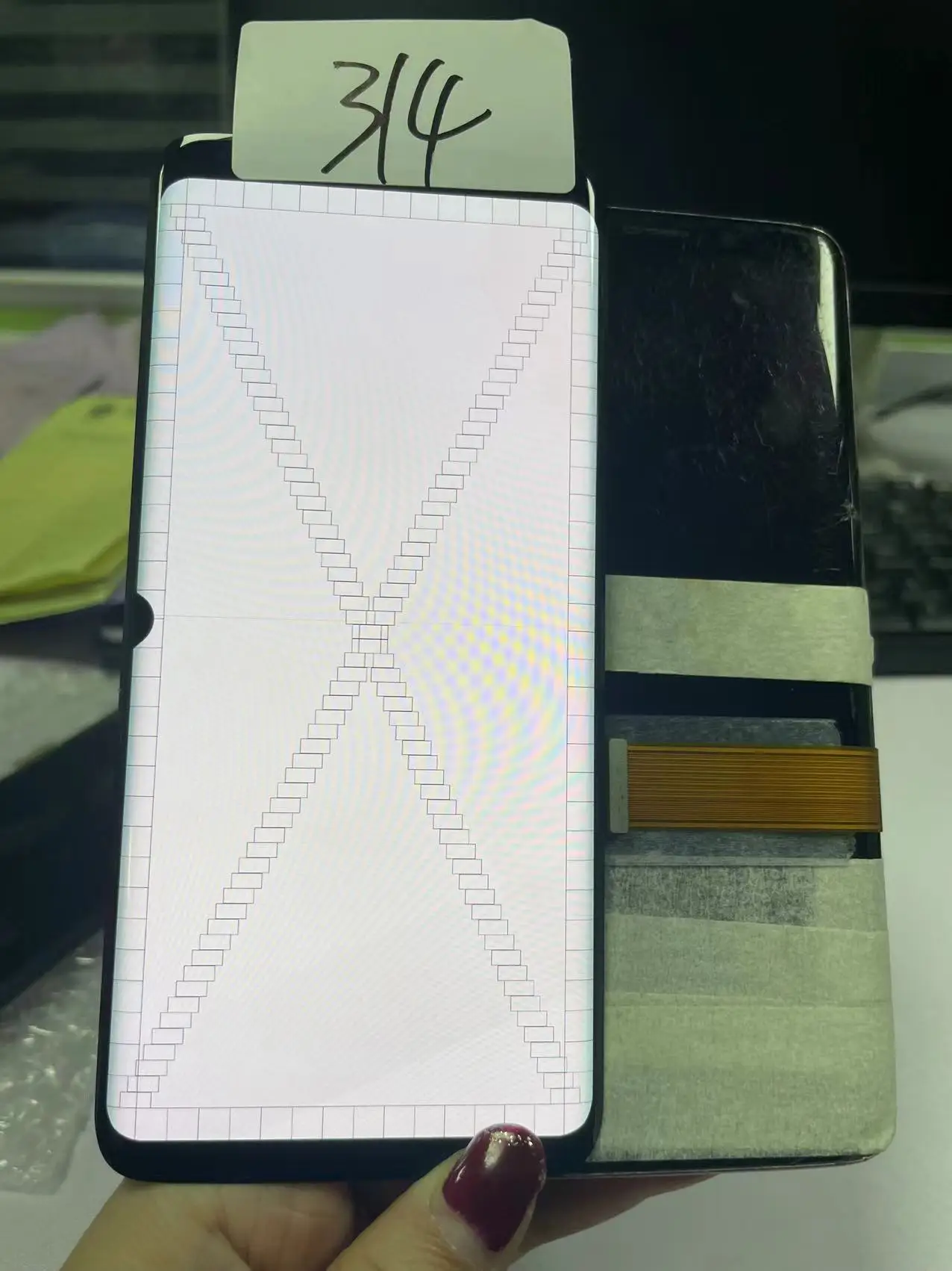 

LCD For Samsung Galaxy S9 G960f LCD Display Touch Screen Digitizer Repair Parts With Frame For Samsung S9 LCD