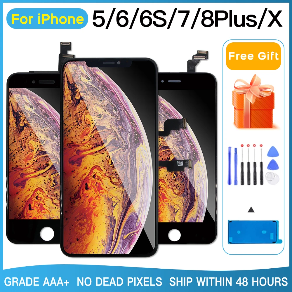 

ЖК-дисплей для iPhone 6, 6S, 7, 8 Plus, X, XR, XS MAX