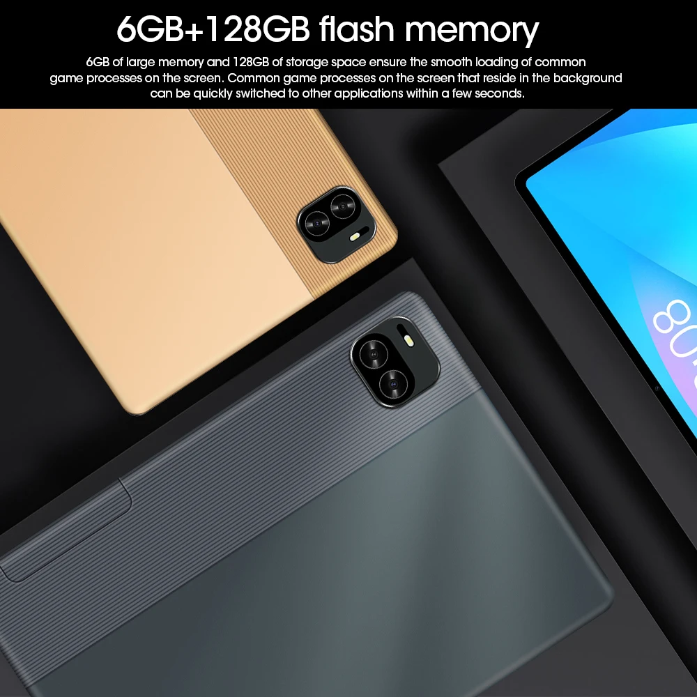 Najtaniej 2022 Nowy Globalny Wersja Tabletu Snapdragon 845 Android 11 12GB RAM 512GB ROM HD 4K Ekran Tablet PC 5G Podwójna Karta SIM Lub WIFI