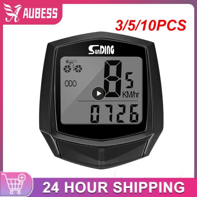 

SD-581 Shundong SUNDING Bicycle Wired Code Table Speedometer Odometer Chinese And English Code Table Bicycle Cycling Comput