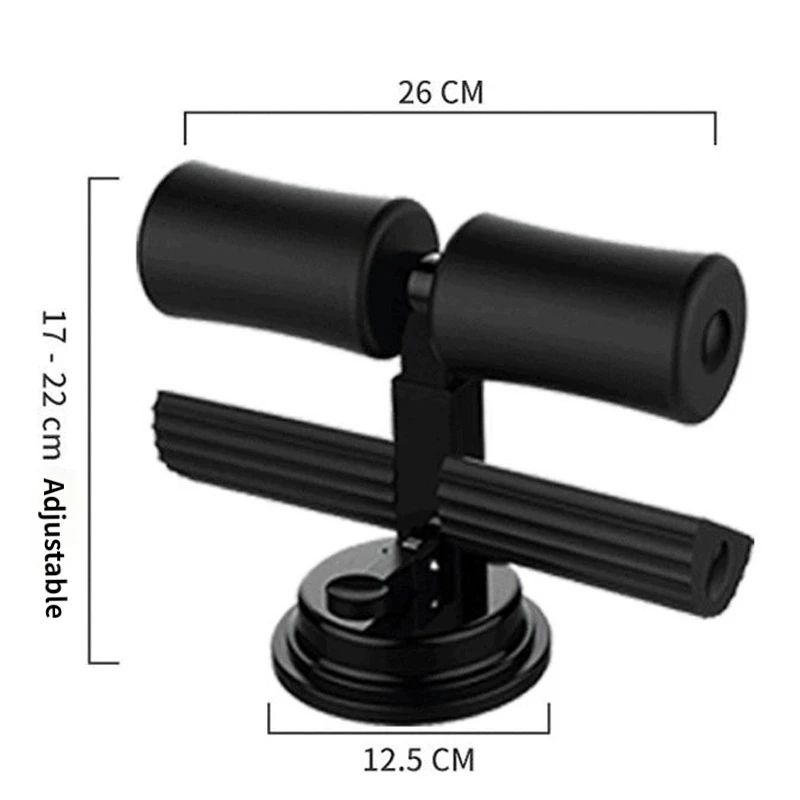 

Double Pole Sit-up Auxiliary Device Fixed Foot Yoga Abdominal Exercise Push-ups Belly Trainer Fitness Home Gym Equipment