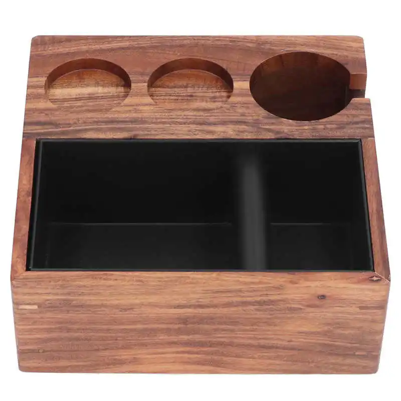 

Coffee Filter Tamper Holder Coffee Filter Tamper Stand Wood for Household