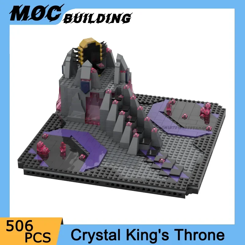 

DIY Classic Movie Series Scene Crystal King's Throne Model Building Blocks DIY Assembly Bricks Creative Toys Children Xmas Gifts