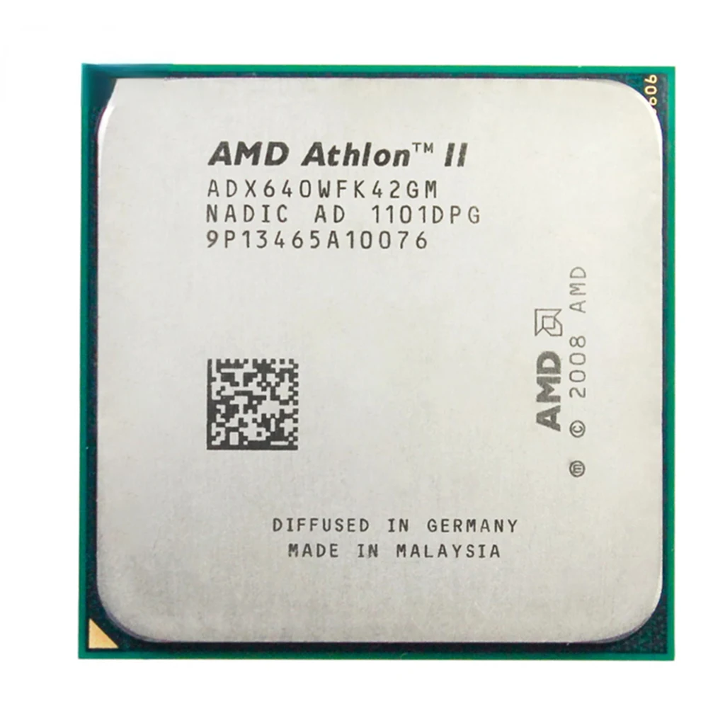 

AMD Athlon II X4 640 3 GHz Quad-Core CPU Processor ADX640WFK42GM Socket AM3