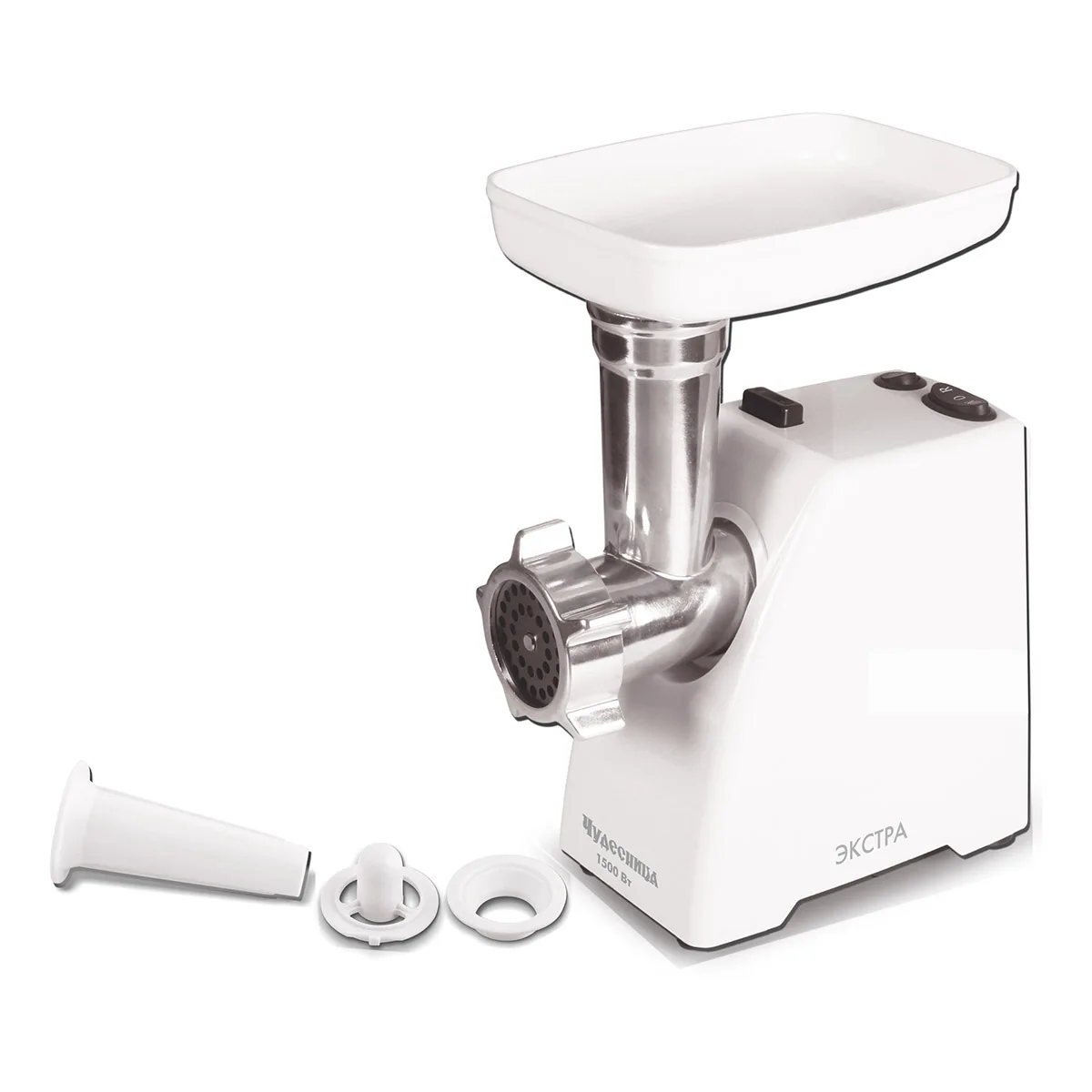 Мясорубка электрическая Чудесница Экстра ЭМШ-Р2 Б (Пиковая мощность 1500 Вт